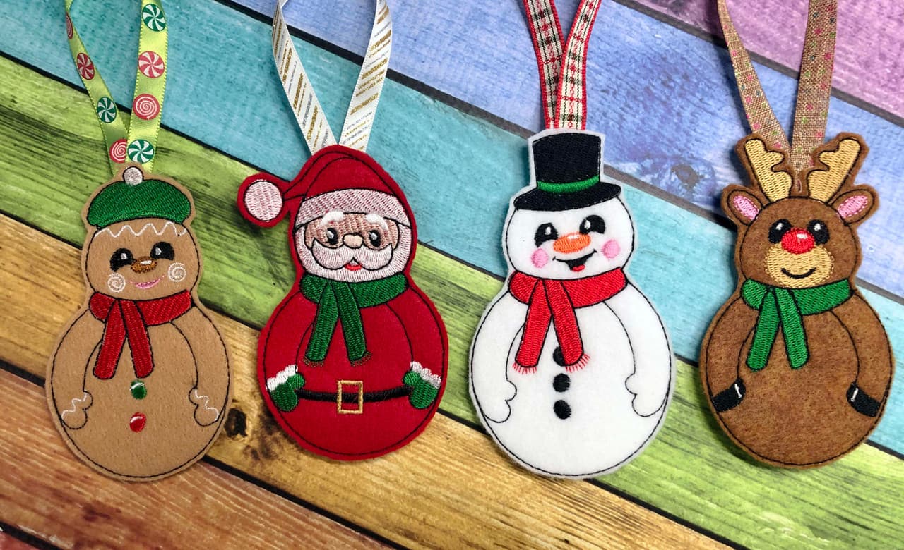Festive Flair Made Easy: Royal Present Embroidery's Christmas Machine Embroidery Designs