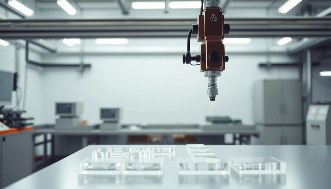 Hochwertige Verwendung von Polymethylmethacrylat im Spritzgussprozess mit Klarheit und Lichtdurchlässigkeit.