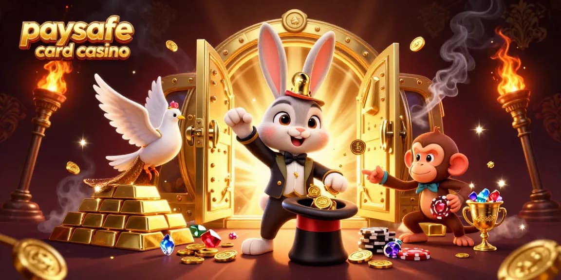 Erleben Sie den Nervenkitzel des Paysafe Card Casinos mit einer märchenhaften Szene voller Magie und Schätze!