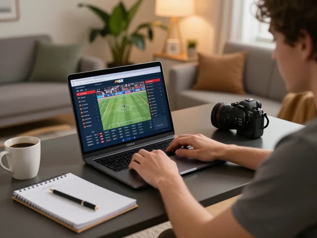 Engaging with f168 online sports betting from home with live odds display and strategic notes