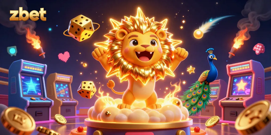 Experience the excitement of zbet with vibrant 3D casino characters and lively game elements in action.
