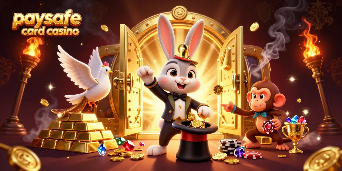 Erleben Sie den Nervenkitzel des Paysafe Card Casinos mit einer märchenhaften Szene voller Magie und Schätze!