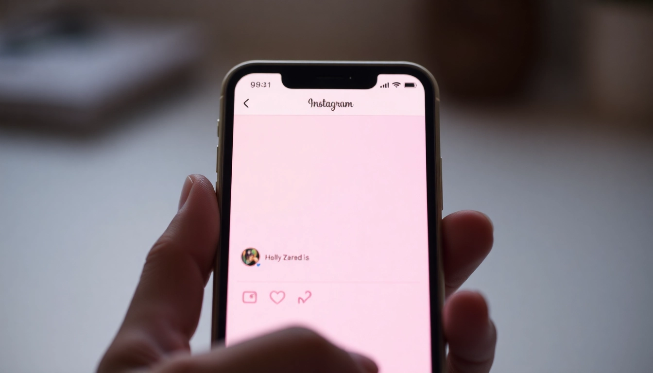 Interaktive Ansicht von Instagram Kommentaren kaufen, die Auswirkung interaktiver Engagements demonstriert.