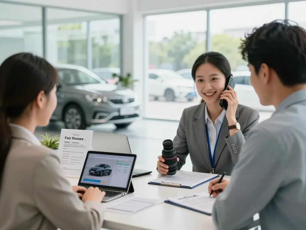 Autoankauf-Service mit einem kundenorientierten Team, das faire Fahrzeugebewertungen und schnelle Transaktionen bietet.