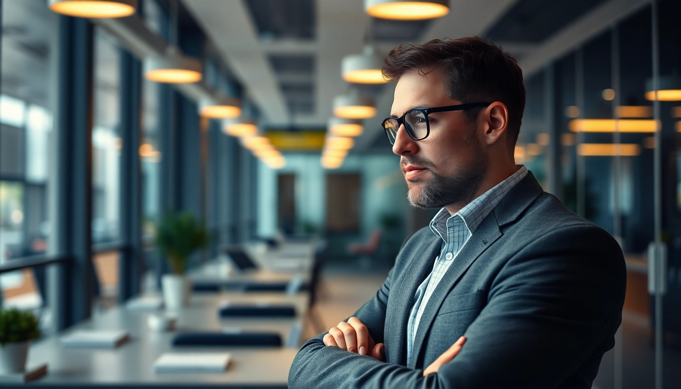 Unternehmensberatung im modernen Büro, berater analysiert Daten und bietet Lösungen an.