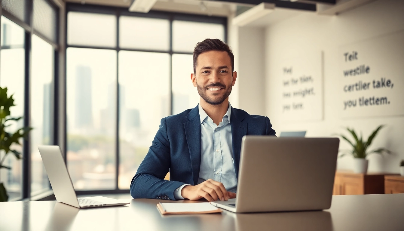 Business Portrait München: Professioneller Porträt eines Geschäftsmannes in einer modernen Münchner Büroumgebung.