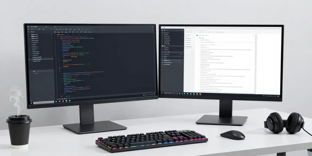 VKU Oerlikon im technischen Kontext, moderne Softwareentwicklung und digitales Lernen.