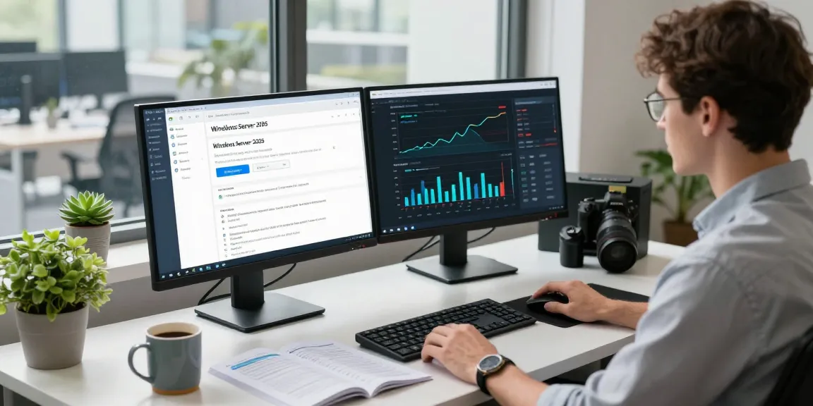 Microsoft Windows Server 2025 Standard kaufen: Dienstleistungen im modernen IT-Arbeitsraum.