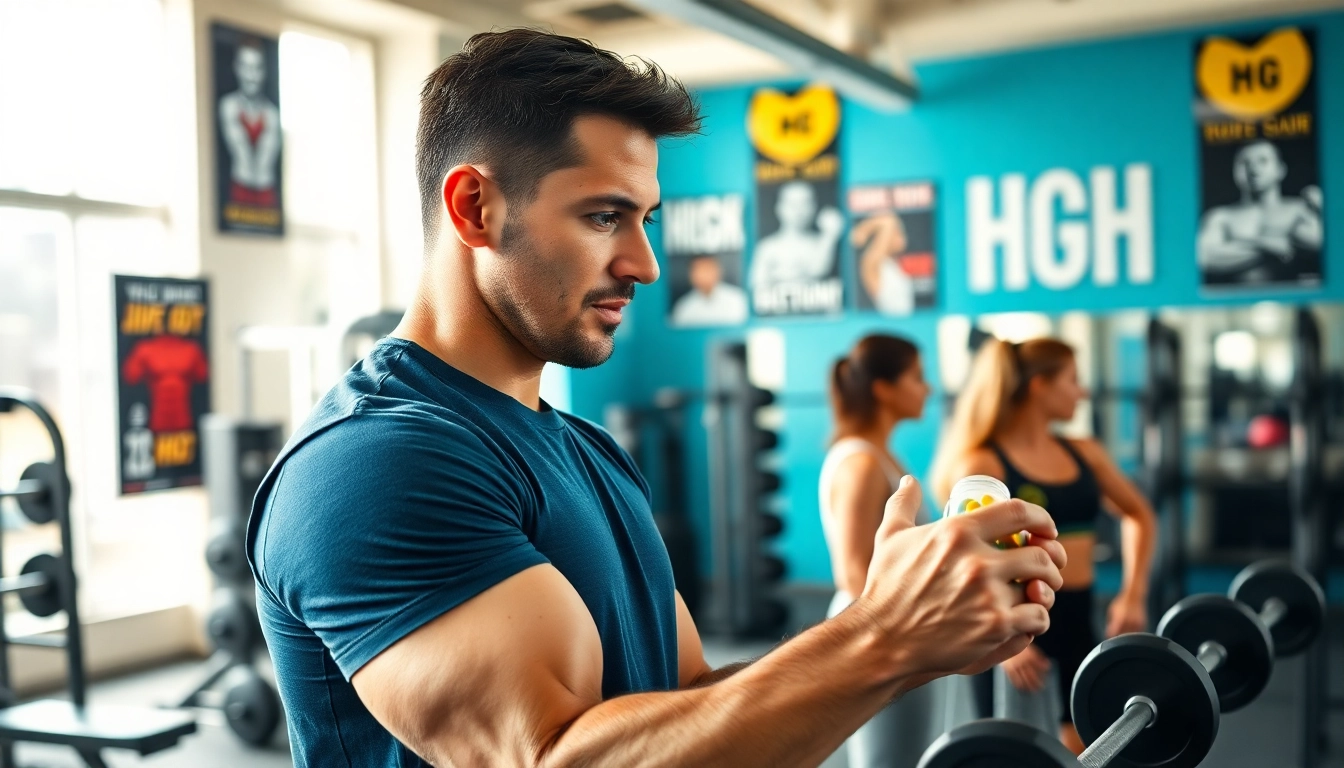 HGH kaufen für optimale Fitness und Trainingsergebnisse in einem modernen Fitnessstudio.