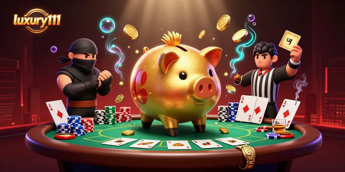 Engage with luxury111 at a vibrant poker showdown with dynamic characters and rich casino elements.