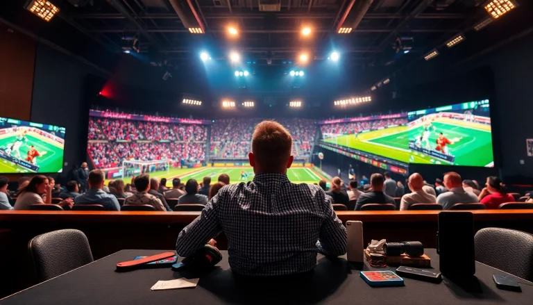 Erleben Sie das Wetten ohne Limit in aufregender Atmosphäre mit hohen Einsätzen und lebhaften Sportereignissen.