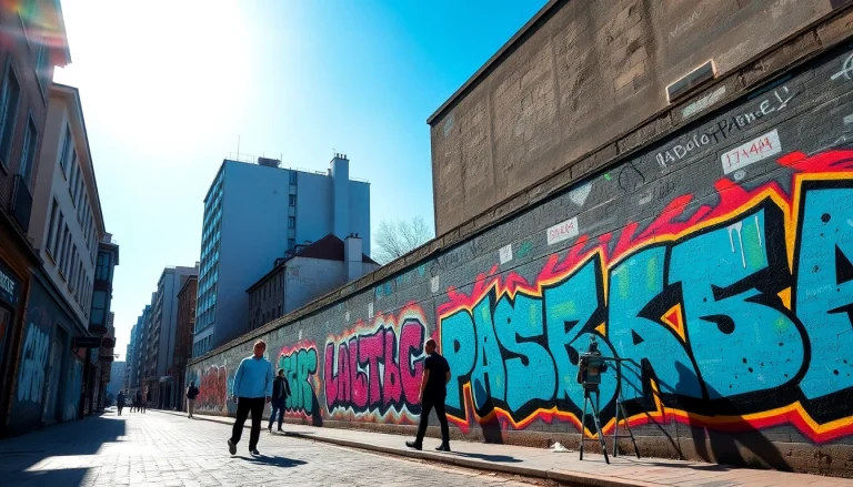 Entdecken Sie kreative Graffiti Hamburg, die lebendige Farben und einzigartige Kunstwerke in einer urbanen Umgebung zeigen.