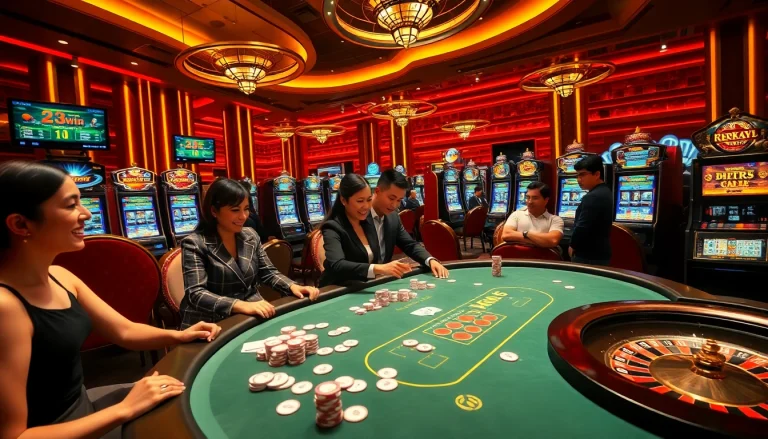 Experience thrilling games at 23win with vibrant casino visuals and high-stakes excitement.