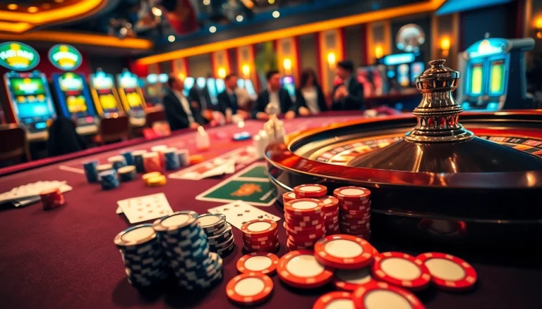 Experience luxury thrills at rr8888.in.net with a vibrant casino scene featuring roulette and poker.