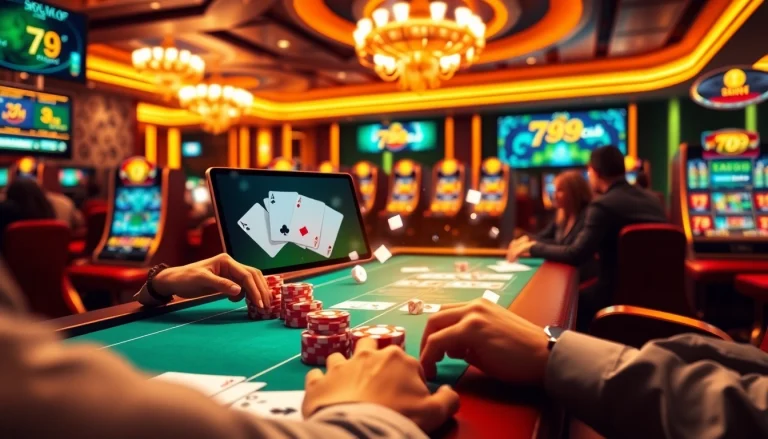 Experience the excitement of đăng nhập 789club with high-stakes games and vibrant casino elements.