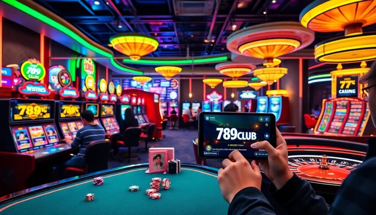 Engage in thrilling sessions as players log in to đăng nhập 789club at a vibrant casino.