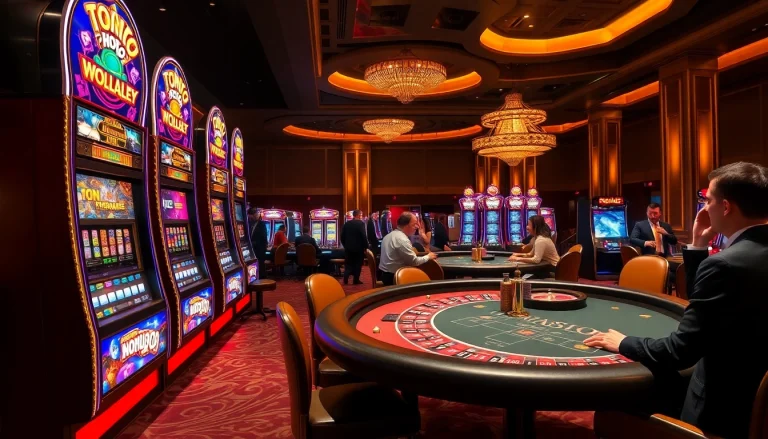 Experience the thrill of winning at Nohu90's vibrant casino with luxurious slot machines and tables.