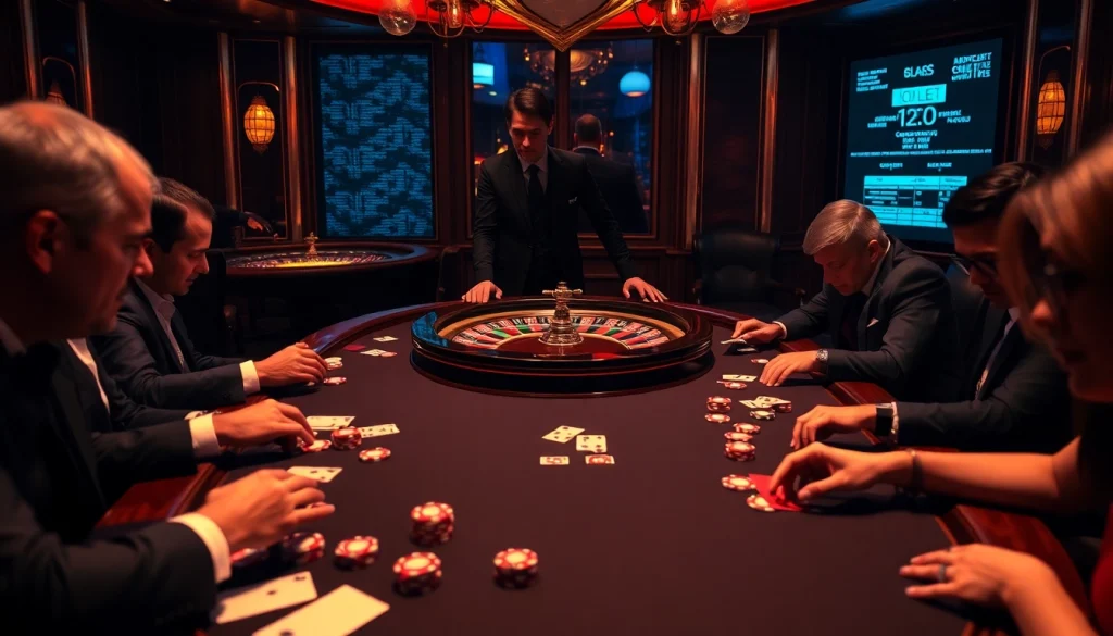 Engage with the hidden wiki dark web through a stunning casino environment showcasing elite poker games.
