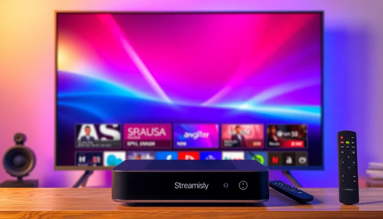 Streamisly iptv anbieter für Top Streaming Erlebnisse