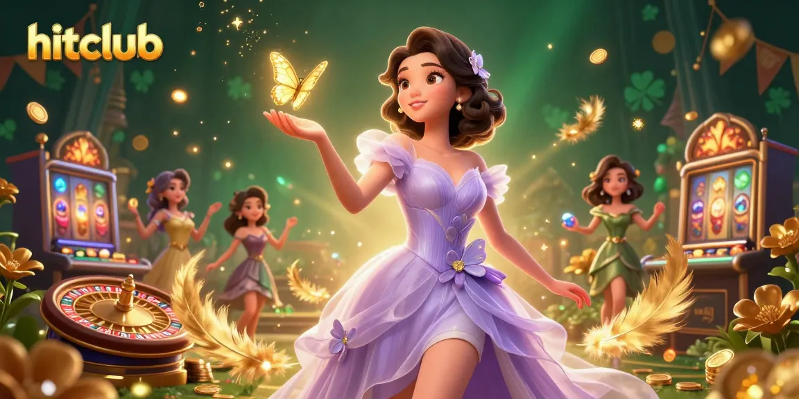 Experience the excitement of hitclub with stunning visuals and engaging casino elements in a magical setting.